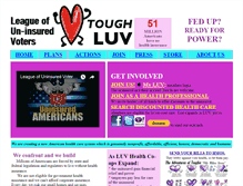 Tablet Screenshot of luvpower.org